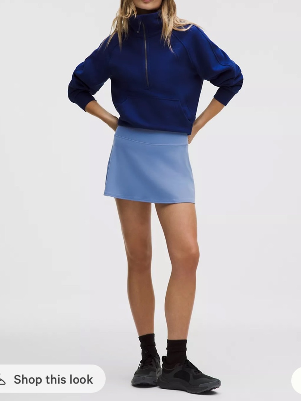 NWT!🍋🍋Lululemon Align High Rise Skirt🍋🍋. Size 6. Color Prep Blue.